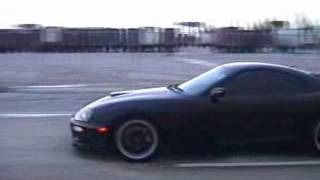 HKS SSQV BlowOff Valve on 1998 Toyota Supra Twin Turbo [upl. by Eblehs]