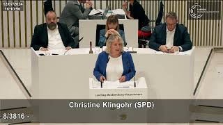 Bedarfsplanung reformieren – Psychotherapeutische Versorgung verbessern  Christine Klingohr [upl. by Seerdi114]