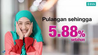 Gabungan Duo Istimewa BSN Term Deposit i amp BSN SSP Platinum [upl. by Nelda298]