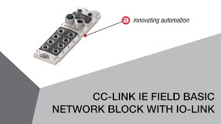 CCLink IE Field Basic Network Block with IOLink [upl. by Basir]