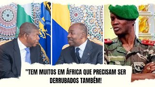 CALADO SHOW MANDA RECADO PARA JOÃO LOURENÇO E O SEU MPLA AO LIGAR PARA ALI BONGO QUE SOFREU G0LPE [upl. by Ecaroh]