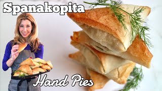 Spinach amp Feta Galette Spanakopita in Puff Pastry [upl. by Moyna]