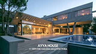 Exploring AYYA A Modern Vacation Home Blending Contemporary Design and Nature in Pinamar Argentina [upl. by Ellwood]