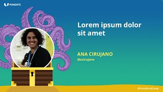 Lorem ipsum dolor sit amet  WordCamp Pontevedra 2023 [upl. by Loralie]