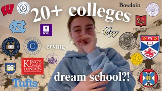 college decision reaction 2024 international unis ivies oxford dream school acceptance [upl. by Rebma]