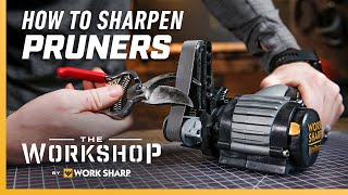 How to Sharpen Pruners [upl. by Oribelle193]