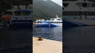 Catamaran at Sobra Mljet Island heading to Lastovo Island [upl. by Vadim]