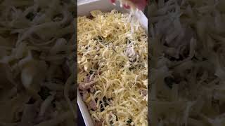 Baked Tortellini Alfredo Casserole [upl. by Carlina]