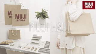 muji haul 2022  muji tour  minimalist stationery collection  asmr❤️ [upl. by Leahkim]