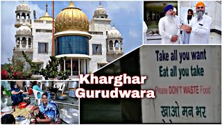 Kharghar Gurudwara Shri Guru Singh Sabha New Mumbai Langar Seva vlog [upl. by Ielarol]