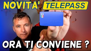 NOVITA TELEPASS ORA CONVIENE  Nuove offerte e nuovo prezzo Pay per use [upl. by Martinez]