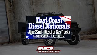 East Coast Diesel Nationals at Numidia Dragway  Saturday June 22nd 2024 [upl. by Odysseus311]