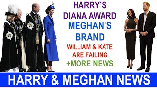 Prince Harry at Diana Award  Duchess Meghans Brand  Will amp Kate  More News [upl. by Yht]