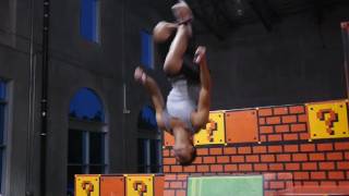 Learning Free Running  Ninja Warrior Training  Day 3 [upl. by Marka]