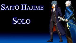 Saito Hajime Solo Gameplay FateGrand Order [upl. by Ledua]