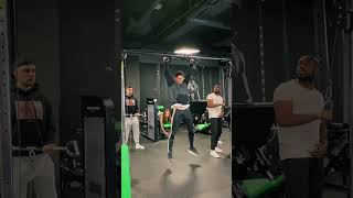 Hardest Muscle Ups ever 🤯 comedy fail workout mrsus patrox motivation training [upl. by Blinnie]