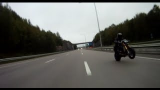 Ghostrider  Hayabusa Turbo 499bhp 354 kmh wheelie top speed  Howling GSXR Exhaust  Monster Busa [upl. by Pufahl]