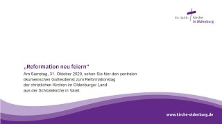 Livestream „Reformation neu feiern“ [upl. by Naig]