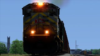 Train Simulator Classic First KCS SD70ACes in Mexico [upl. by Hgielsa]