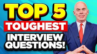 TOP 5 TOUGH BEHAVIOURAL INTERVIEW QUESTIONS amp ANSWERS [upl. by Eignav813]