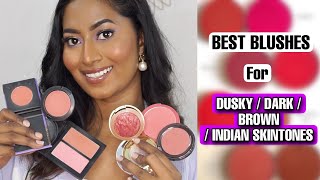 BEST DARK TONE BLUSHES FOR DUSKYDARKBROWN INDIAN SKINTOBES Available in India ✨Rs160 to Rs2750✨ [upl. by Nido580]