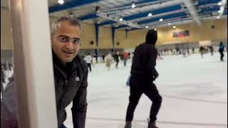 Streatham Ice Skating London Fun [upl. by Lleinnad]