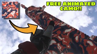 UNLOCK THIS FREE ANIMATED CAMO  BLAZON CAMO  quotU ASSIST VETERANSquot CHALLENGES [upl. by Dorthy]