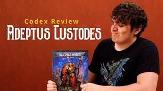 Adeptus Custodes  FULL Book Review  Warhammer 40k 10th Edition [upl. by Eirrol69]