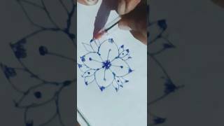 Simple rangoli diesen 👌youtube easyrangoli youtubeshorts [upl. by Alegnasor]