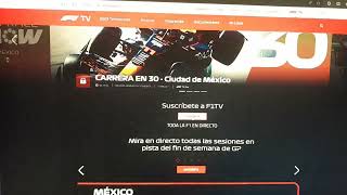 Sync f1 tv pro  telmex [upl. by Aserehs]