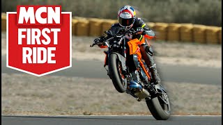 The Beast gets better 2024 KTM 1390 Super Duke R tested on track  MCN Review [upl. by Benildis]