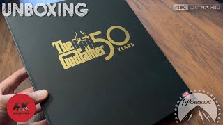 The Godfather 50 Years Deluxe Collectors Edition 4K UltraHD Bluray Unboxing [upl. by Sitoiyanap635]