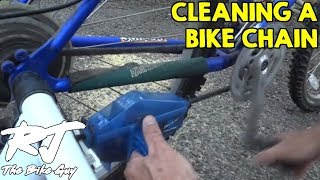 Cleaning And Lubricating A Bike Chain [upl. by Attevaj]