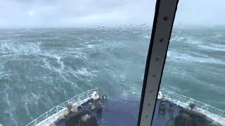 Rough Sailing Interislander Kaitaki [upl. by Ravel596]