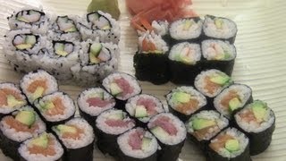 How To Make Simple And Delicious Sushi22 [upl. by Hoxsie]