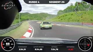 GR Yaris fast Lap Nordschleife 220522 [upl. by Ailesor443]