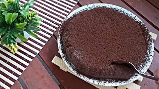 Creamy and Jiggly No Bake Chocolate Mousse Cake Recipe  Easy Dessert Flat Tops Recipe [upl. by Yelraf210]