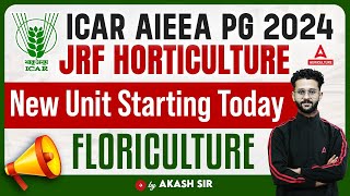 Floriculture  ICAR AIEEA PGJRF Horticulture Classes  By Akash Sir [upl. by Spector]