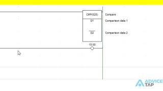 Omron PLCLesson12Compare Instruction 2 [upl. by Inna64]