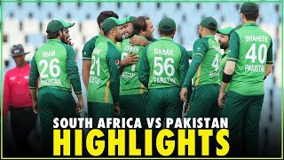 Highlights  South Africa vs Pakistan  ODI  CSA  MJ2A [upl. by Eelannej]