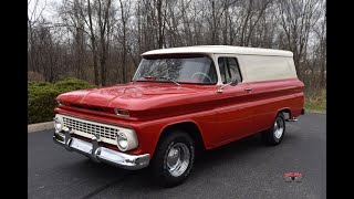 250 Inline6 Powered 1963 Chevrolet C10 Suburban Panel Test Drive [upl. by Ebby589]