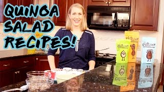 3 Healthy Quinoa Salad Recipes  Weight Loss  Nutscom [upl. by Ayahc503]