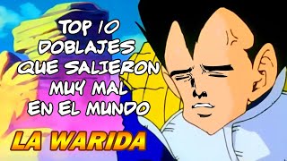 TOP 10 Doblajes que salieron mal en el mundo  EL NÚMERO 3 te excitará [upl. by Joby]