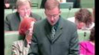 Kevin Rudd eating ear wax during Question Time [upl. by Nacul]