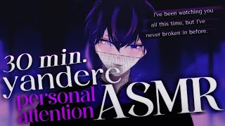 ASMR  Yandere Breaks In For Cuddles M4F personal attention willing listener kidnapping [upl. by Murry423]