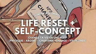 ☆ LE SEUL SUBLIMINAL DONT TU AS BESOIN ⚠️ POWERFUL overnight life reset  self concept [upl. by Eylrahc]