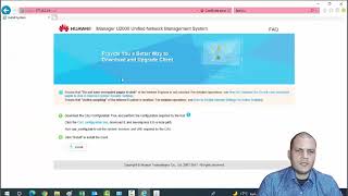 Huawei iManager U2000 Client Installation [upl. by Sommers]