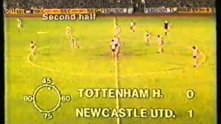 Tottenham Hotspur v Newcastle United Canon League Division One December 8th 1984 [upl. by Tonya]