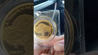 Cook Island Gold Buffalo Coin 🦬 🪙 [upl. by Urien]