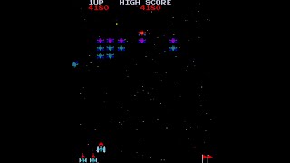 Galaxian Arcade Longplay 1979 Midway [upl. by Aniez572]